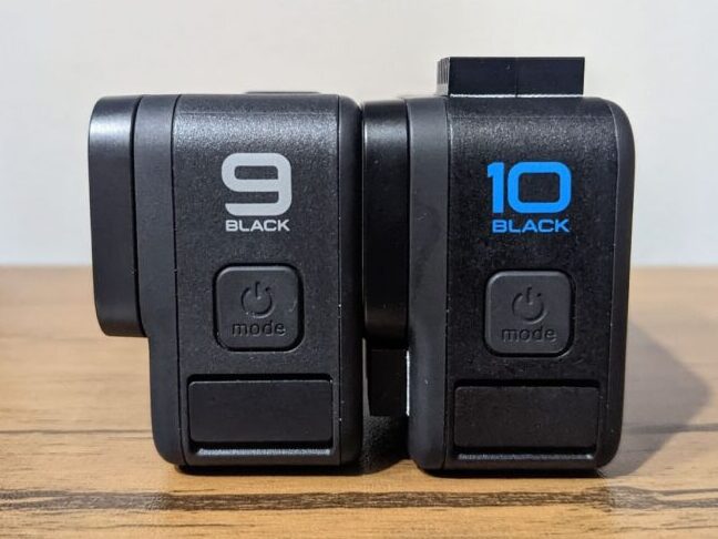 私物のGoPro HERO 9 とHERO 10